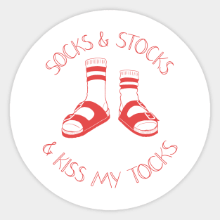 Socks 'n Stocks Sticker